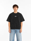 COLDWRLD Washed Oversized Tee – Black BUGBLUF